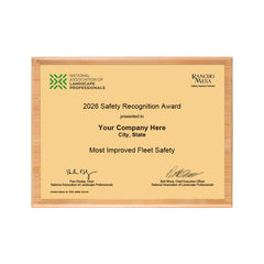 SAFETY - Most Improved Fleet Safety